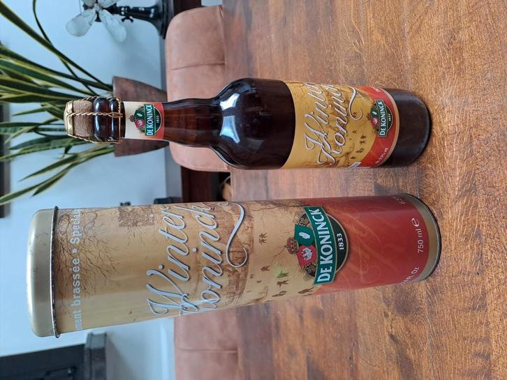 Winterkoninck 2003! Brouwerij De Koninck 75cl op kurk, Verzamelen, Biermerken, Zo goed als nieuw, De Koninck, Ophalen