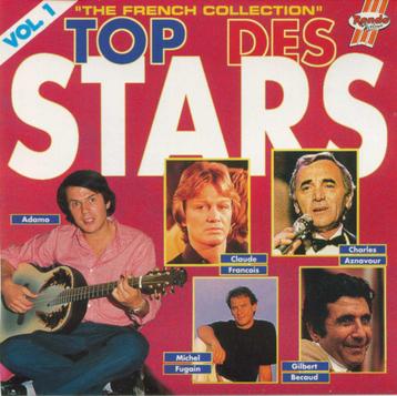CD - Top Des Stars CLAUDE FRANCOIS/ PIAF /ADAMO/BECAUD beschikbaar voor biedingen