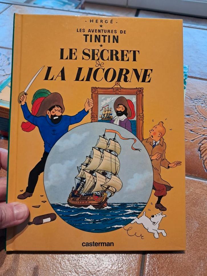 Het geheim van de eenhoorn - Kuifje - Hergé, Boeken, Stripverhalen, Zo goed als nieuw, Eén stripboek, Ophalen of Verzenden