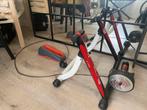 Elite fietsrollen met voorwielsteun + trainerband, Ophalen