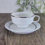 Rosenthal Modulation Platinband Theekop met Schotel, Ophalen of Verzenden