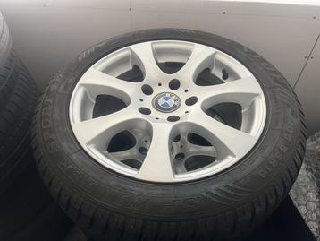 BMW LM Velgen + Dunlop SP Wintersport 205-55-16, 7mm  beschikbaar voor biedingen