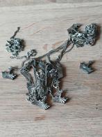 Lotje kettingen met hanger ( mogelijks zilver ), Ophalen, Met hanger, Zo goed als nieuw, Zilver