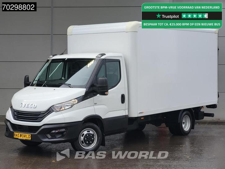 Iveco Daily 35C16 Laadklep Dubbellucht Bakwagen 160PK Airco, Auto's, Bestelwagens en Lichte vracht, Bedrijf, Te koop, Airconditioning