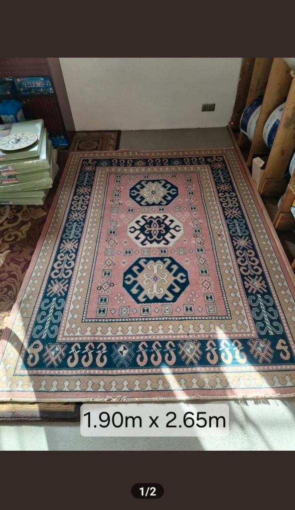 Tapijten, Huis en Inrichting, Stoffering | Tapijten en Vloerkleden, Gebruikt, Rechthoekig, Ophalen