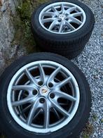 4 Porsche Cayenne velgen en winterbanden, Auto-onderdelen, Banden en Velgen, Ophalen, Winterbanden, Band(en)