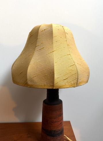 vintage stoffen lampenkap uit Scandinavië beschikbaar voor biedingen