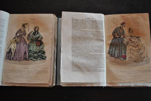 LA MODE Revue du monde élégant 1841 Treizième année COMPLETE, Livres, Mode, Utilisé, Mode en général, Enlèvement ou Envoi