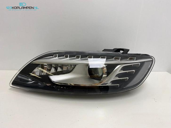 (VR) Audi Q7 4L Bi-Xenon Led koplamp links, Auto-onderdelen, Verlichting, Audi, Gebruikt, Ophalen of Verzenden