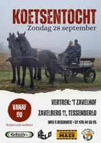 Koetsentocht 28 september 2025, Dieren en Toebehoren, Ophalen, Zo goed als nieuw, Recreatie