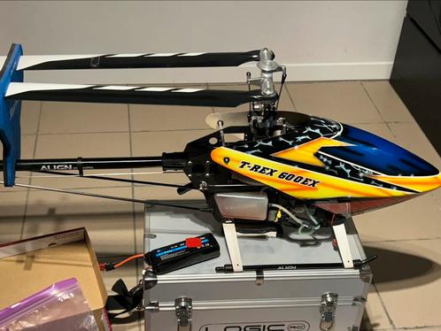 Nitro heli Trex 600, Hobby en Vrije tijd, Modelbouw | Radiografisch | Helikopters en Quadcopters, Helikopter, Nitro, RTF (Ready to Fly)