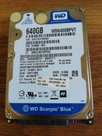 HDD 640gb voor laptop, Interne, WD elements, Utilisé, HDD