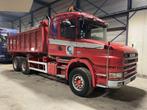 Scania T124-420 TORPEDO HAUBE - 6x4 - KIPPER - MANUAL GRS900, Euro 2, Bedrijf, Te koop, BTW verrekenbaar