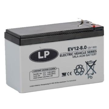 Landport EV12-8.0 / EV120080 VRLA AGM accu12V, 8.0 Ah, T1 beschikbaar voor biedingen