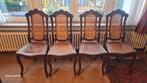 4 stoelen in mahoniehouten stijl van Louis Philippe, Antiek en Kunst, Ophalen