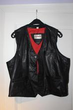 Gilet de motard en cuir noir (XL), Enlèvement ou Envoi, Taille 56/58 (XL), Jofama, Comme neuf