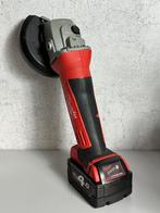 Meuleuse d'angle sans fil Milwaukee HD18 AG115, Ophalen of Verzenden, Zo goed als nieuw, Haakse handslijpmachine