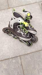 Skeelers + bescherming Decathlon maat 32 - 35, Sport en Fitness, Skeelers, Ophalen, Zo goed als nieuw, Bescherming