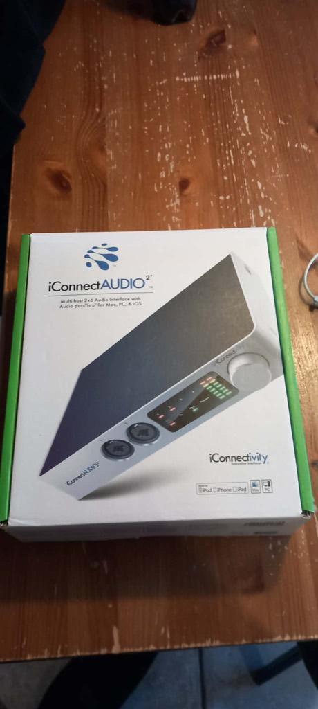 ICONNECTAUDIO 2+ audio interface, TV, Hi-fi & Vidéo, Appareils professionnels, Comme neuf, Audio, Enlèvement ou Envoi