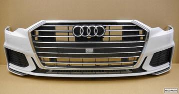 AUDI A6 C8 S LINE SLINE BUMPER 6XPDC VOORBUMPER LS9R  beschikbaar voor biedingen