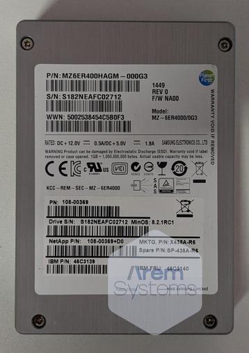 400GB SAS SSD beschikbaar voor biedingen