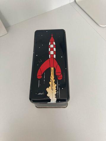 Tintin boîte en métal la fusée numérotée 2006