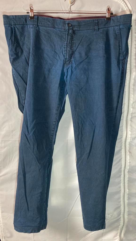 Pantalon 4XL bleu foncé, Kleding | Heren, Broeken en Pantalons, Gedragen, Overige maten, Blauw, Ophalen of Verzenden