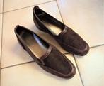 Bruine lederen schoenen, maat 38 merk Sensible, Ophalen, Schoenen met lage hakken, Bruin, Gedragen