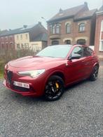 Alfa Stelvio quadrifoglio état neuf 510cv, Autos, Rouge, Cuir et Alcantara, Achat, Euro 6