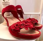 Sandalen met hak van het merk Footnotes, maat 40, Kleding | Dames, Schoenen, Footnotes, Gedragen, Rood