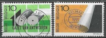 Belgie 1991 - Yvert/OBP 2435-2436 - Vlaamse pers (ST)
