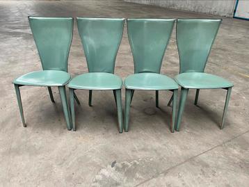 4 design stoelen Italiaans Enrico Pellizzoni