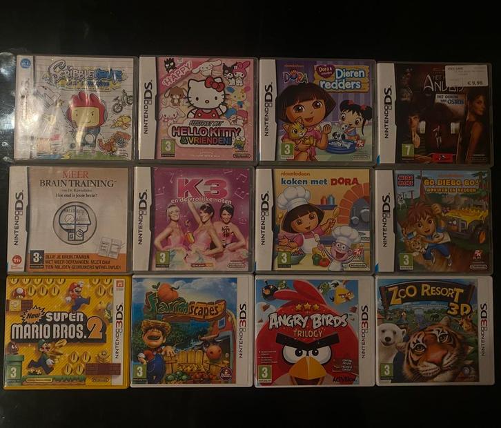 Diverse games Nintendo DS & 3DS (zie omschrijving), Games en Spelcomputers, Games | Nintendo DS, Gebruikt, Ophalen of Verzenden