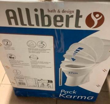 Alibert Karma WC-pack verhoogd CA, Bricolage & Construction, Sanitaire, Enlèvement, Neuf, Toilettes