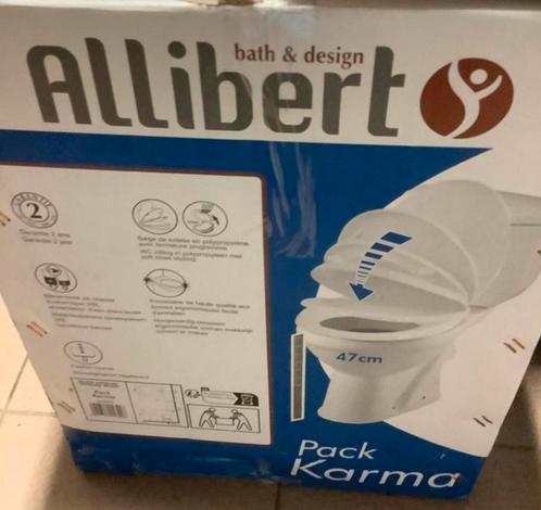 Alibert Karma WC-pack verhoogd CA, Doe-het-zelf en Bouw, Sanitair, Nieuw, Toilet, Ophalen