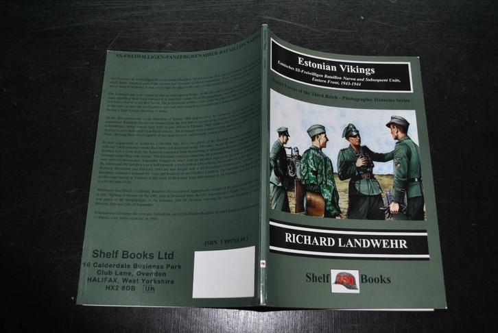 Estonian Vikings Estnisches SS-Freiwilligen Bataillon Narwa, Boeken, Oorlog en Militair, Gelezen, Landmacht, Tweede Wereldoorlog