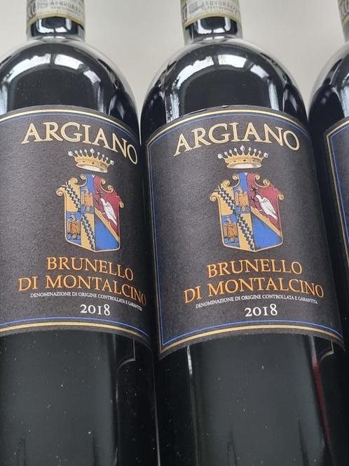 Wijn van het jaar 2023 - Argiano Brunello di Montalcino 2018, Verzamelen, Wijnen, Nieuw, Rode wijn, Italië, Vol, Ophalen of Verzenden