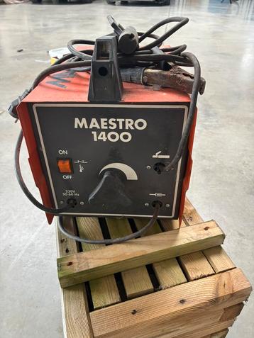 Maestro lasapparaat, Enlèvement, Utilisé