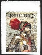 1 België 2000 Gezamenlijke uitgifte België en Spanje KarelV, Postzegels en Munten, Niet gestempeld, Ophalen of Verzenden, Zonder stempel