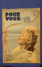 Tijdschrift  Pour Vous, Ophalen of Verzenden, 1920 tot 1940, Tijdschrift