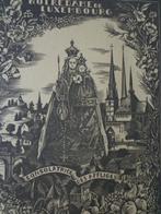 houtsnede Maurice Brocas Notre Dame de Luxembourg, Antiek en Kunst, Kunst | Etsen en Gravures, Ophalen of Verzenden