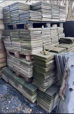 Tegels beton, Tuin en Terras, Ophalen, Gebruikt, Beton, Terrastegels