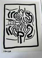 Keith Haring print 1986, Ophalen of Verzenden