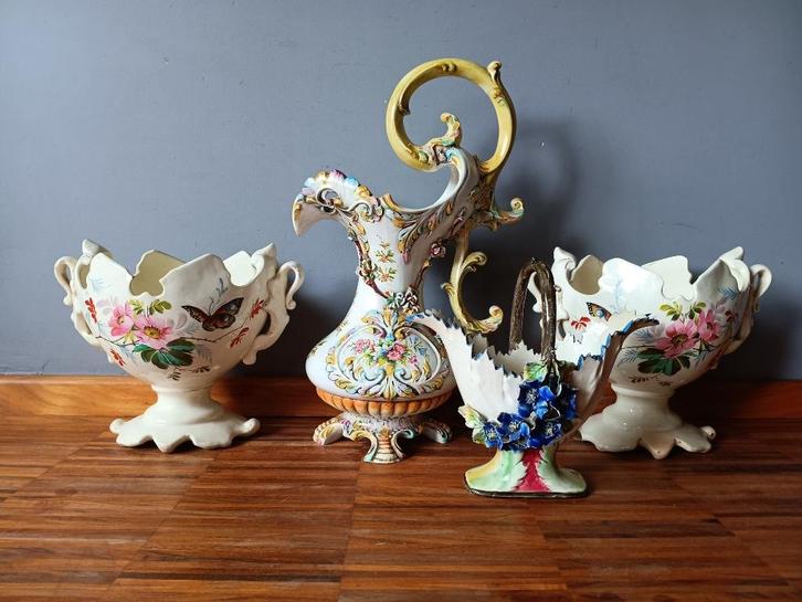 Lot oude keramiek, Antiek en Kunst, Antiek | Keramiek en Aardewerk, Ophalen of Verzenden