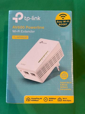 NEUF TP-Link Amplificateur WiFi avec CPL AV600 Powerline TL- beschikbaar voor biedingen