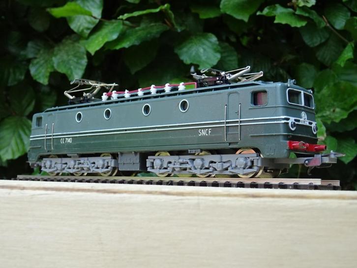 Franse electrische locomotief - Lima - HO, Hobby en Vrije tijd, Modeltreinen | H0, Gebruikt, Locomotief, Gelijkstroom, Lima, Analoog