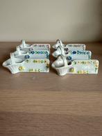 Ensemble de repose-couteaux vintage e de à fleurs français, Enlèvement