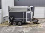 Paardentrailer Hambaur, Dieren en Toebehoren, Paarden en Pony's | Trailers en Aanhangwagens, Ophalen, Gebruikt, Hout, 2-paards trailer