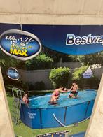 Bestway Steel Pro Max 3,66x1,22m zwembad, Tuin en Terras, Ophalen