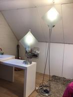 Grote en kleine lamp, Huis en Inrichting, Lampen | Vloerlampen, Ophalen, Gebruikt, Glas, Minder dan 100 cm